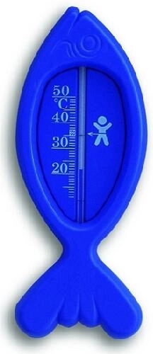 Kúpeľňový teplomer ryba 15 cm, mix farieb