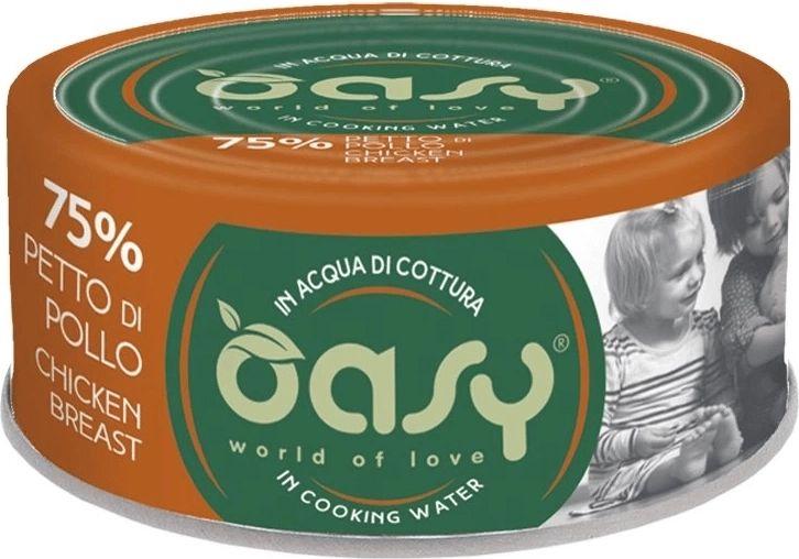 Oasy More Love kuracie prsia pre mačky 70 g