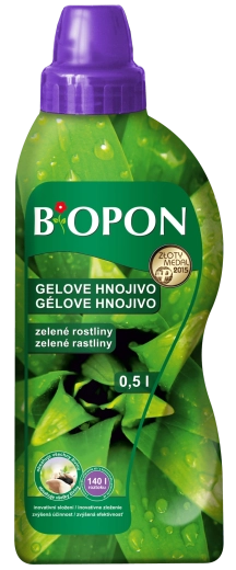 BOPON gélové hnojivo pre zelené rastliny 500 ml
