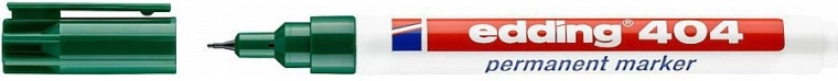Permanentný popisovač Edding 404 zelený