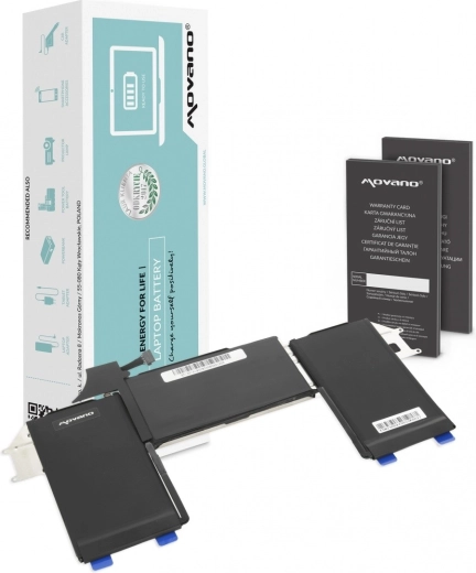 Batéria Movano A1965 pre Apple MacBook Air 13 (A1932, A2179) 4379 mAh