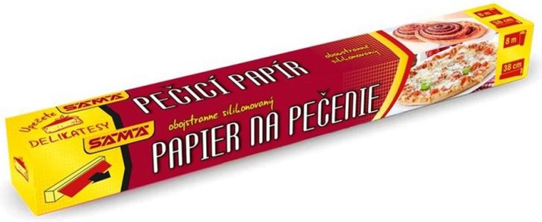 Papier na pečenie 8 m hnedý