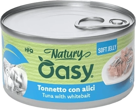 Oasy Natury Soft Jelly – tuniak so sardelami 85 g