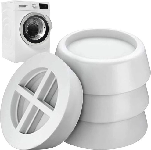 Protišmykové antivibračné podložky pod práčku a spotrebiče – 4 ks RUHHY