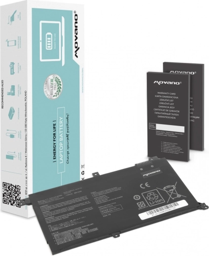 Batéria Movano pre Asus VivoBook S430/X430U/K430 3600 mAh (41 Wh)