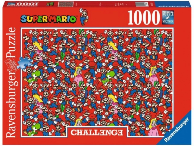 Puzzle Ravensburger Super Mario Bros výzva 1000 dielikov