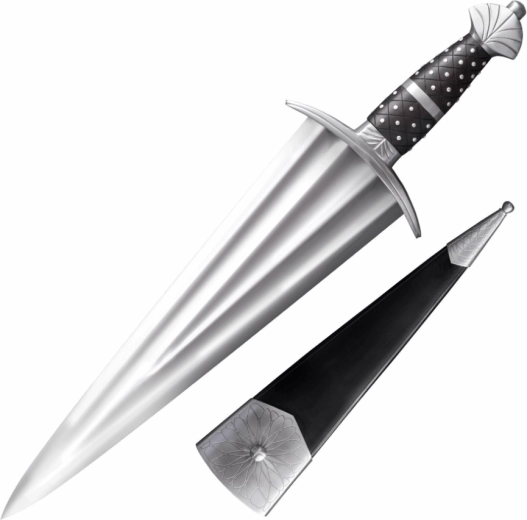 Cold Steel cinquedea zberateľský meč 36,8 cm, ružové drevo a kožené puzdro