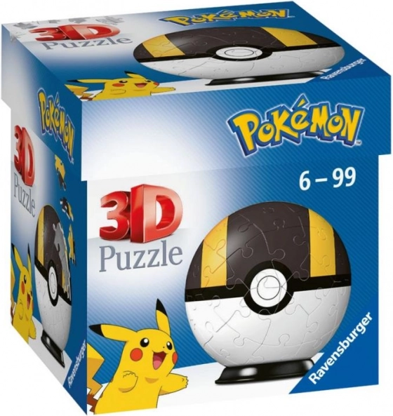 Ravensburger 3D puzzle POKÉMON Ultra Ball – 54 dielikov