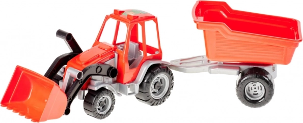 Traktor s nakladačom a prívesom - model 138