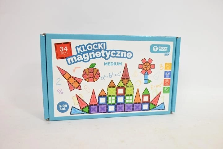 Magnetické kocky SmilyPlay 34 dielov