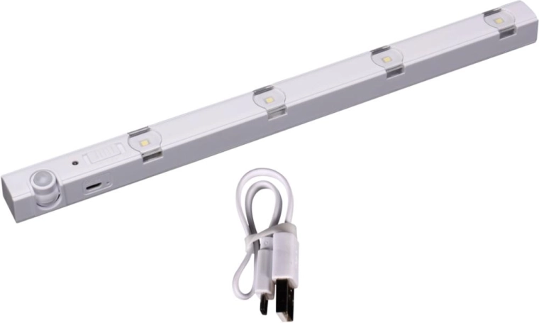 RETLUX lineárne LED svietidlo s PIR senzorom 29 cm