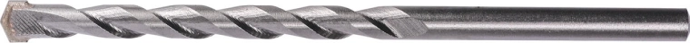 Stavebný vrták 6 × 100 mm s valcovou stopkou