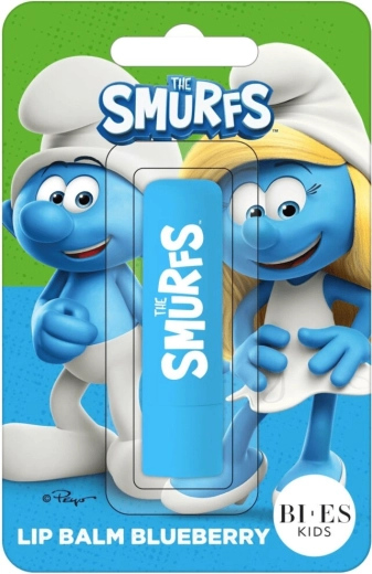 Detský balzam na pery s vôňou čučoriedok SMURFS