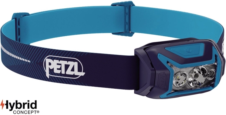 Petzl Actik Core modrá nabíjacia čelovka