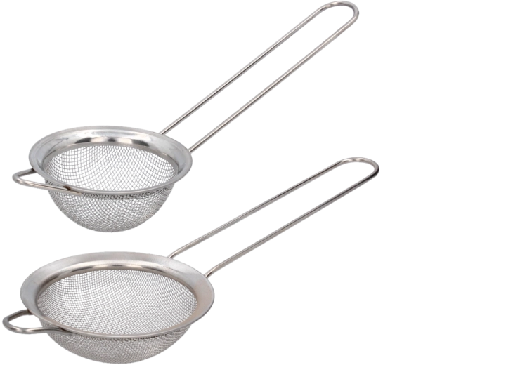 Sada kovových sitiek 7 cm a 8 cm