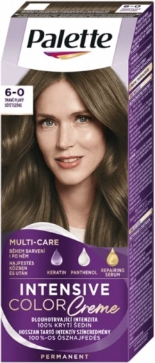 Palette Intensive Color Creme 6-0 tmavo plavá, 50 ml