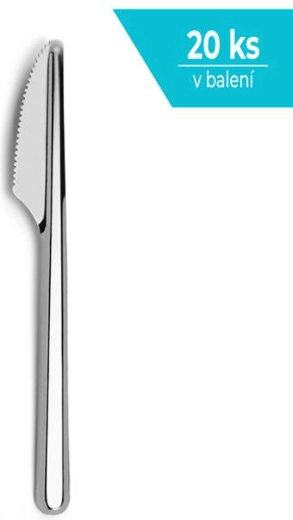Nerezový jedálenský nôž Amefa Leaves – sada 20 ks