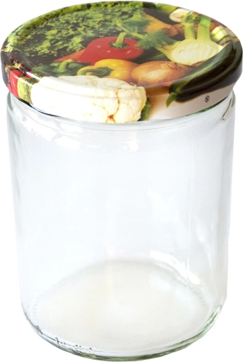 Zaváracie poháre 440 ml TWIST 82 s viečkami, mix dekorov (8 ks)