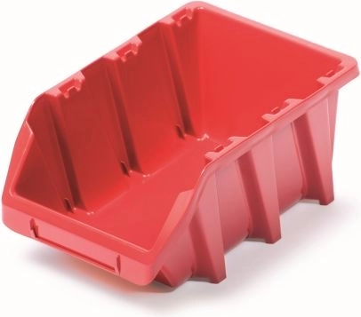 Plastový úložný box Bineer Long 160 × 98 × 70 mm – červený