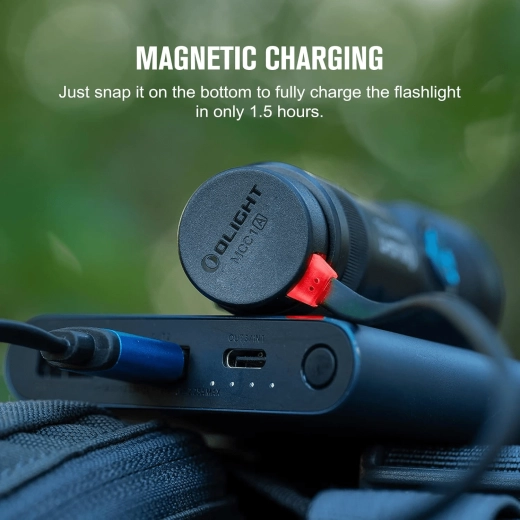 Baterka Olight Seeker 4 Mini NW s UV svetlom 365 nm, nabíjacia 18350