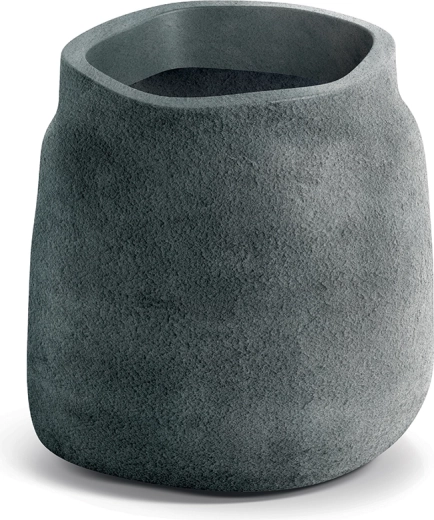 Plastový kvetináč 38 cm grafitový Boge