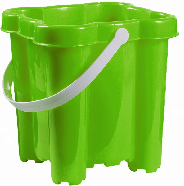 Androni vedierko hrad so 4 vežami, výška 20 cm – Zelený