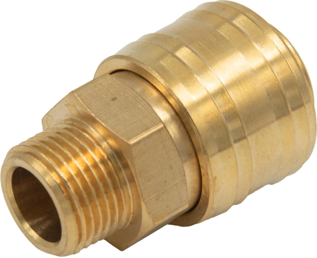 Rýchlospojka s vonkajším závitom 3/8" z mosadze