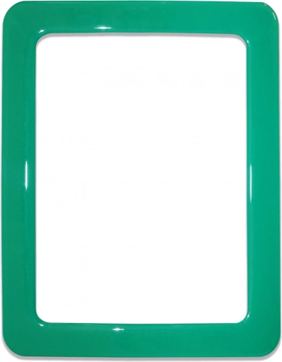 Magnetický samolepiaci rámček veľkosti 16,0x11,8 cm - zelený