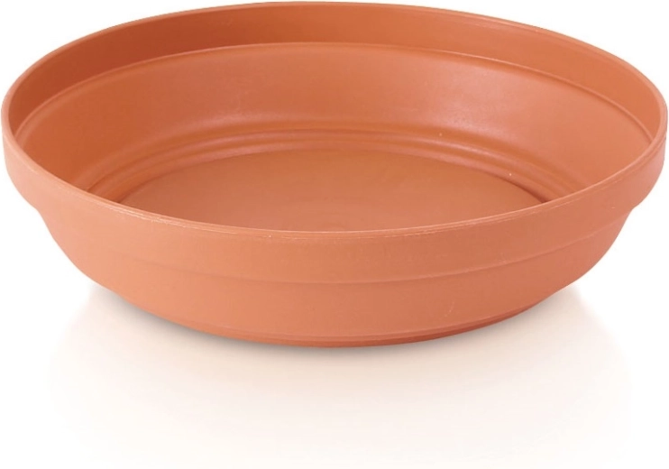 Plastová miska pod kvetináč terakota 11 cm