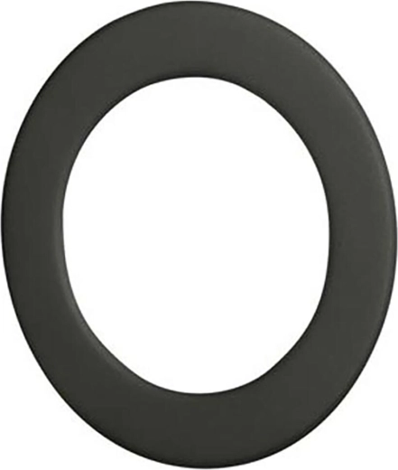 Dymová rozeta 145 mm, oceľ 1,0 mm, čierna