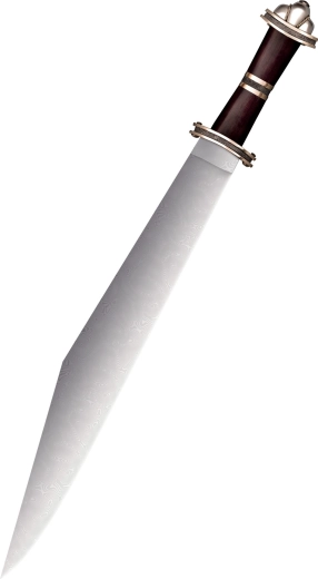 Cold Steel Damascus Long Sax vikingský zberateľský meč s palisandrovou rukoväťou