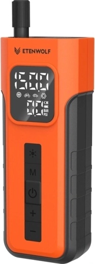 Prenosný autokompresor Etenwolf C2 s batériou 4000 mAh