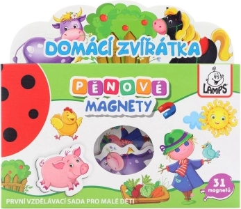 Pěnové magnety domáce zvieratká