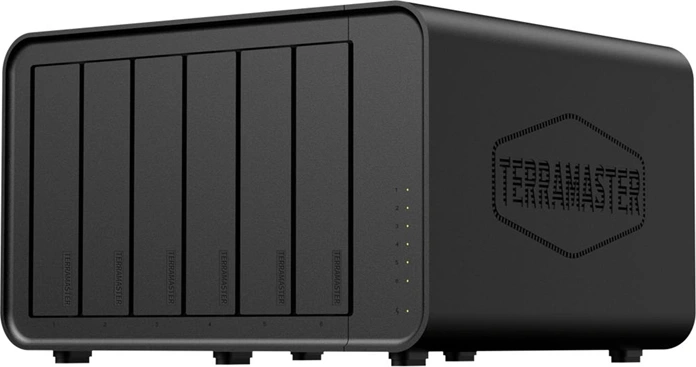 TerraMaster F6-424 NAS server pre 6 diskov