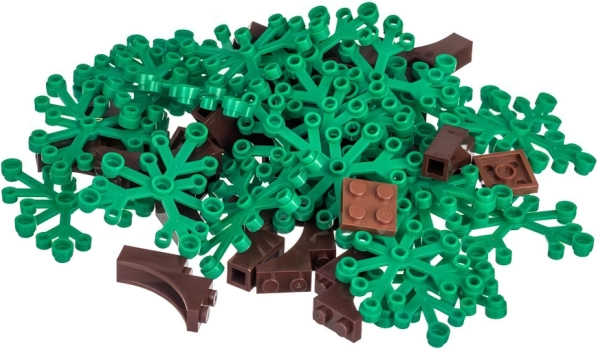 Kreatívny set stromy 50 ks