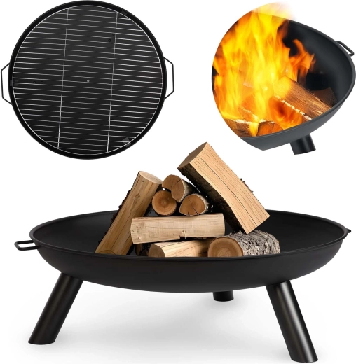 Záhradné ohnisko s roštom 60 cm BERDSEN