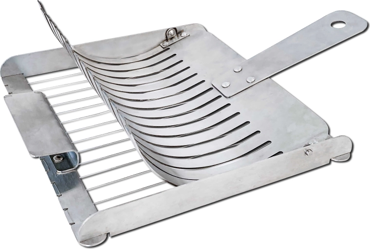 Nerezový krájač na knedle 24 × 19 cm Kitchisimo