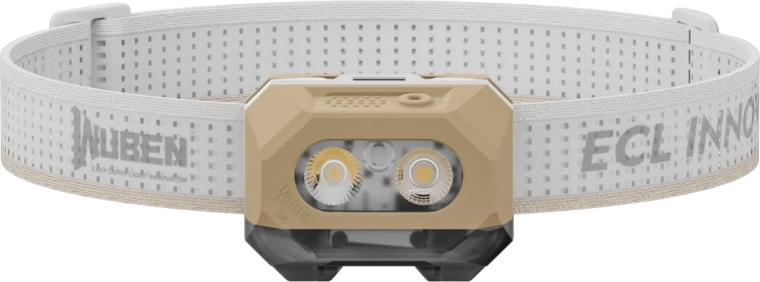 Wuben H4 čelovka Sand 800 lm, 1700 mAh, IP68