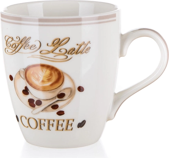 Keramický hrnček Espresso 240 ml s motívom kávy