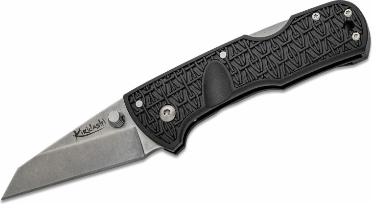 Cold Steel Kiridashi vreckový nôž 6,4 cm stonewash čierny Griv-Ex