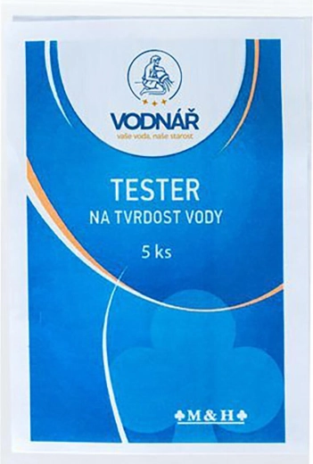 Tester na tvrdosť vody VODNÁR (5 ks)