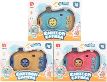 Detský fotoaparát na batérie so svetlom a zvukmi
