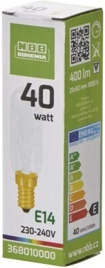 NBB žiarovka do digestora E14 40 W 400 lm - 1 kus