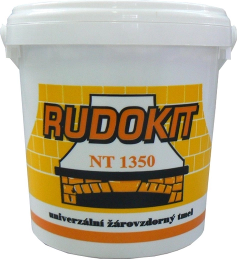 Žiaruvzdorný tmel Rudokit NT 1350, 2 kg