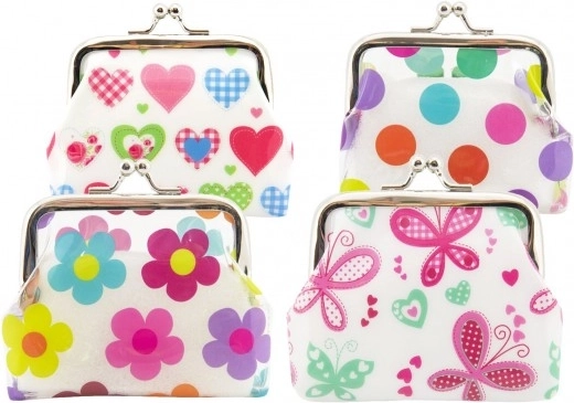 Dievčenská peňaženka so vzormi