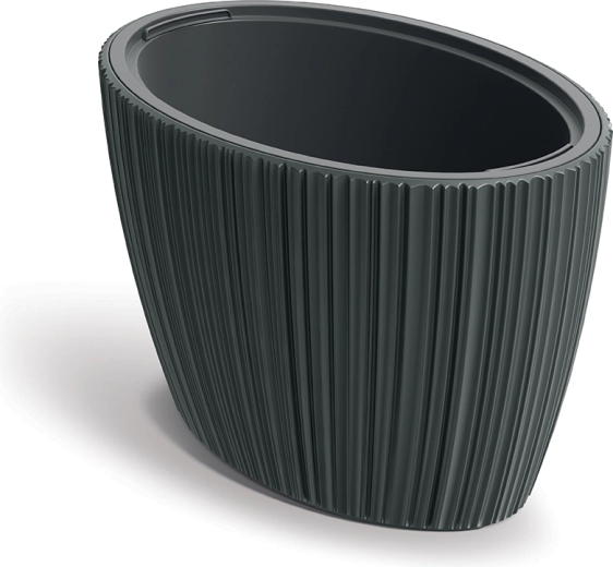 Kvetináč ORO tmavosivý 59,5 cm
