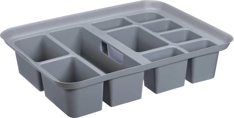 Organizér PROBOX, 35,4 × 10,5 × 46,4 cm, sivý