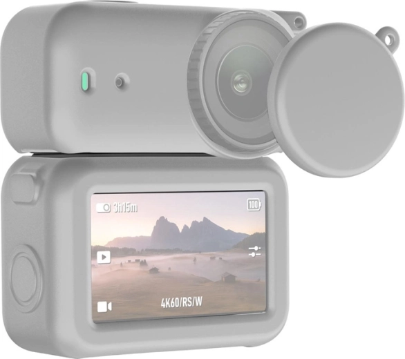 Silikónové ochranné puzdro Puluz pre DJI Osmo Nano – sivé