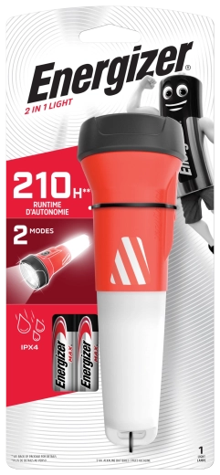 Energizer 2 v 1 ručná kempingová lucerna a nočné svetlo - 1 kus