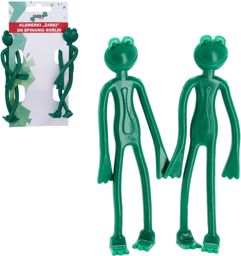 Sada klipov na rastliny Žabka 13,5 cm – 2 ks